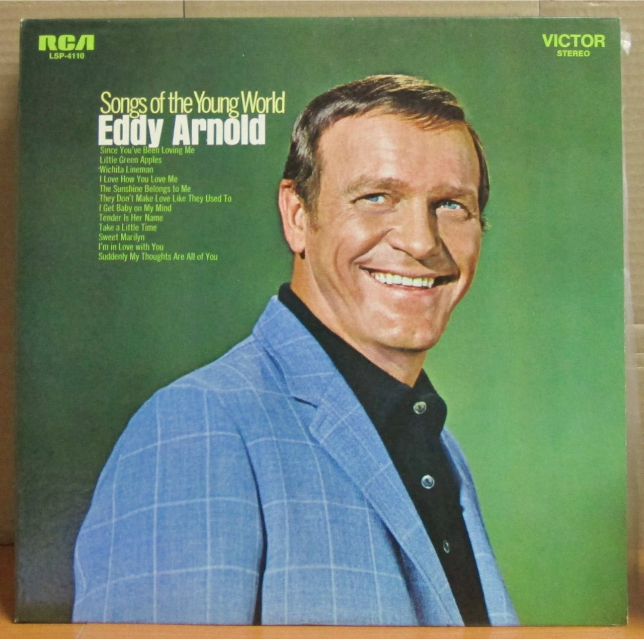 EDDY ARNOLD - SONGS OF THE YOUNG WORLD LP 2.EL