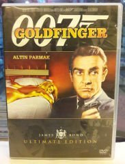 007 JAMES BOND GOLDFINGER - ALTIN PARMAK - SEAN CONNERY DVD 2.EL
