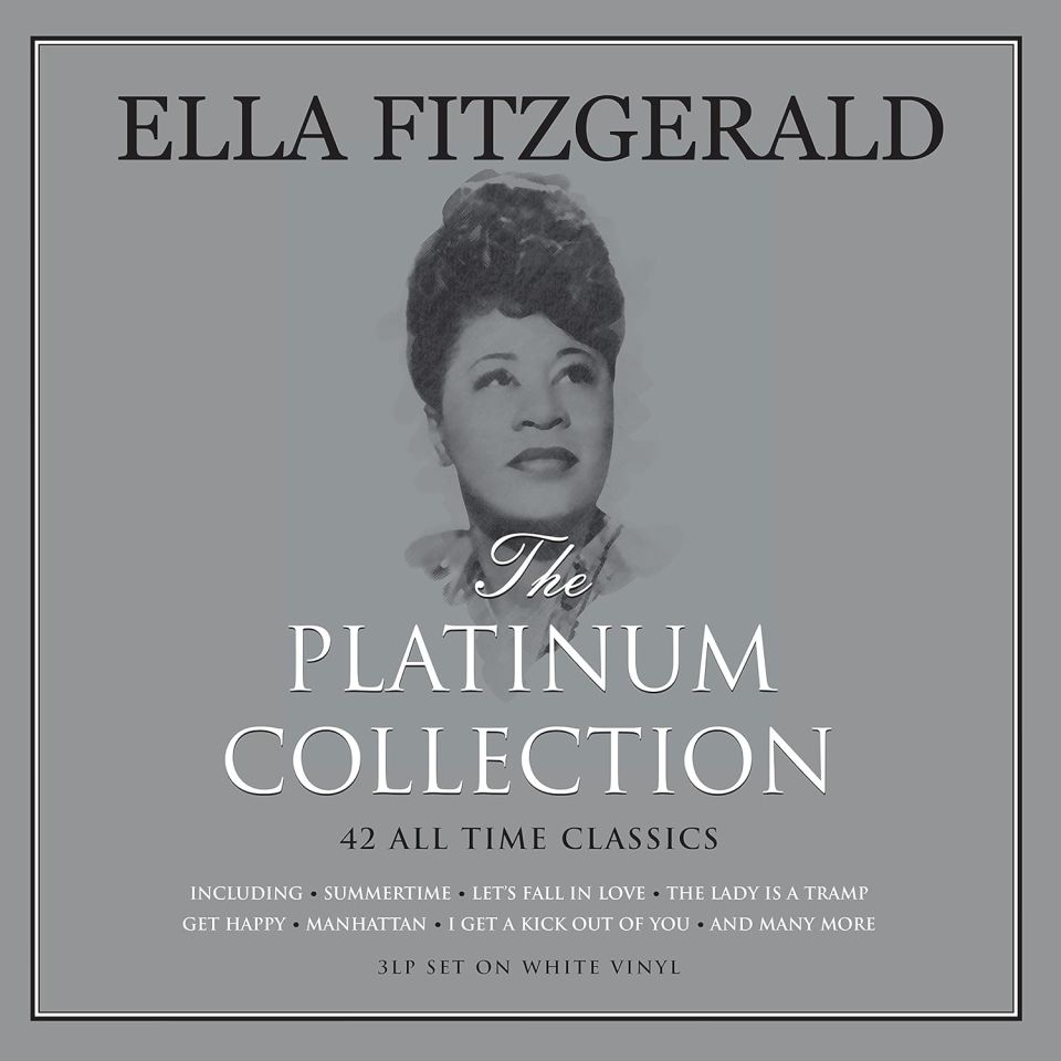 ELLA FITZGERALD - THE PLATINUM COLLECTION - 2017 3LP WHITE COLORED SIFIR PLAK