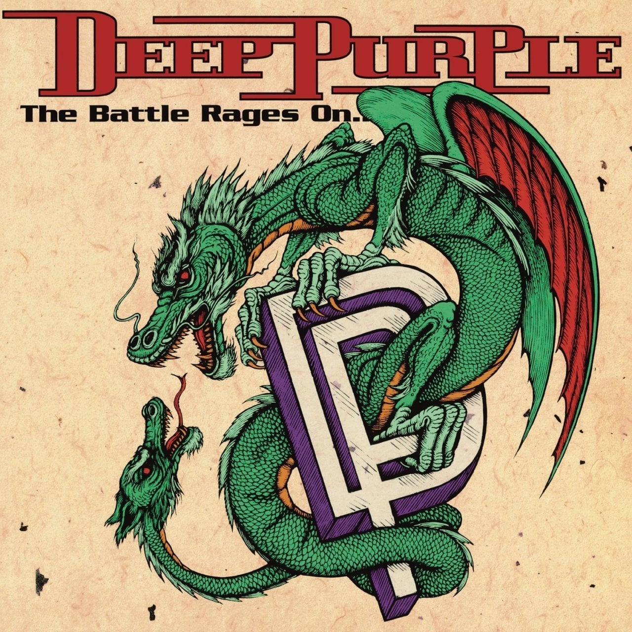 DEEP PURPLE - THE BATTLE RAGES ON (1993) - PLAK SIFIR