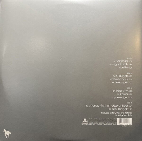DEFTONES - WHITE PONY (2000) - 2LP 2010 EDITION REISSUE VINYL SIFIR PLAK