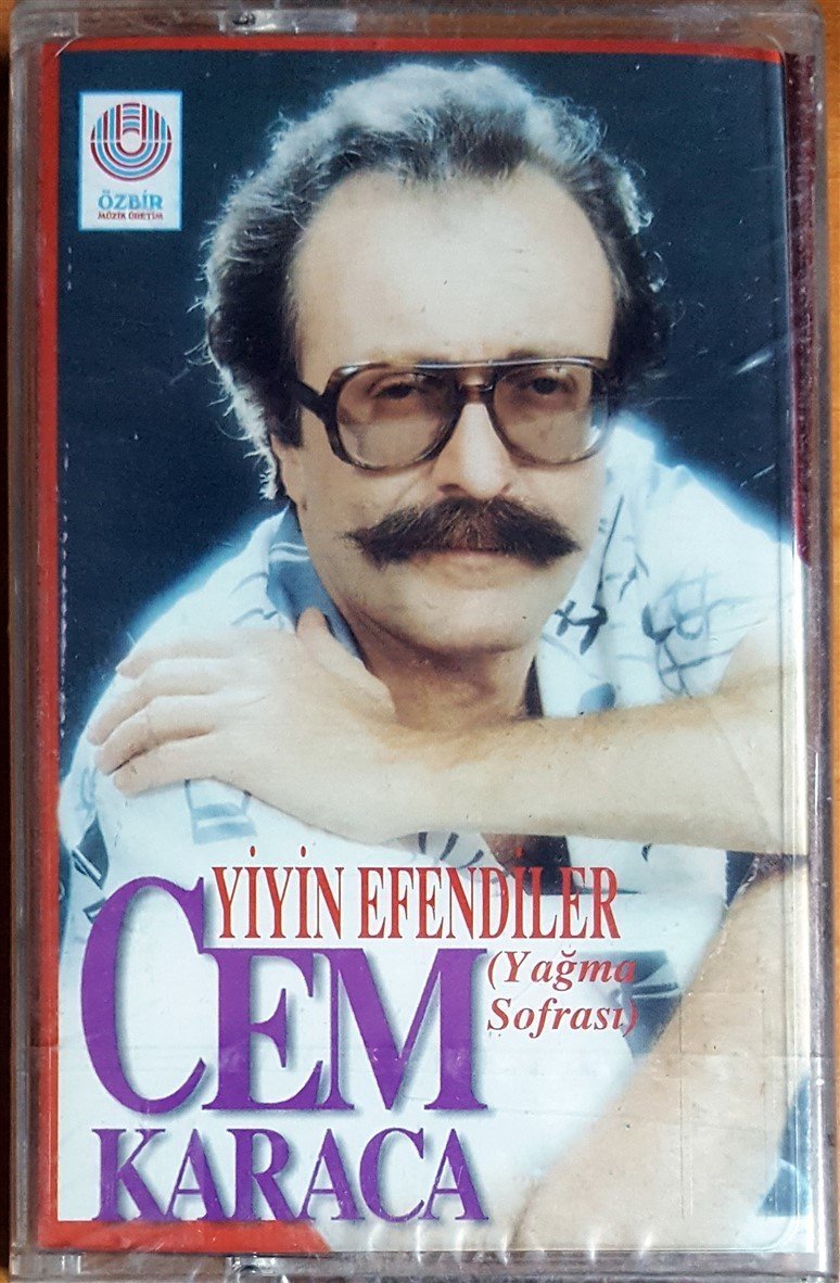 CEM KARACA - YİYİN EFENDİLER [YAĞMA SOFRASI] (1997) ÖZBİR MÜZİK KASET SIFIR