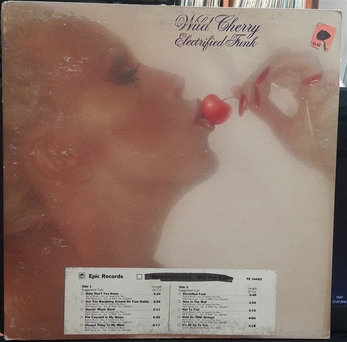 WILD CHERRY - ELECTRIFIED FUNK (1977) - 2.EL PLAK