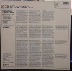 STRAVINSKY: LE SACRE DU PRINTEMPS, PHILADELPHIA ORCHESTRA, RICCARDO MUTI (1979) - PLAK 2.EL
