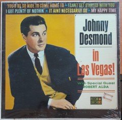 JOHNNY DESMOND - IN LAS VEGAS! - DÖNEM BASKISI PLAK SIFIR