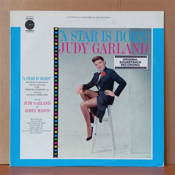 JUDY GARLAND – A STAR IS BORN / ORIGINAL SOUNDTRACK RECORDING - LP 2.EL PLAK