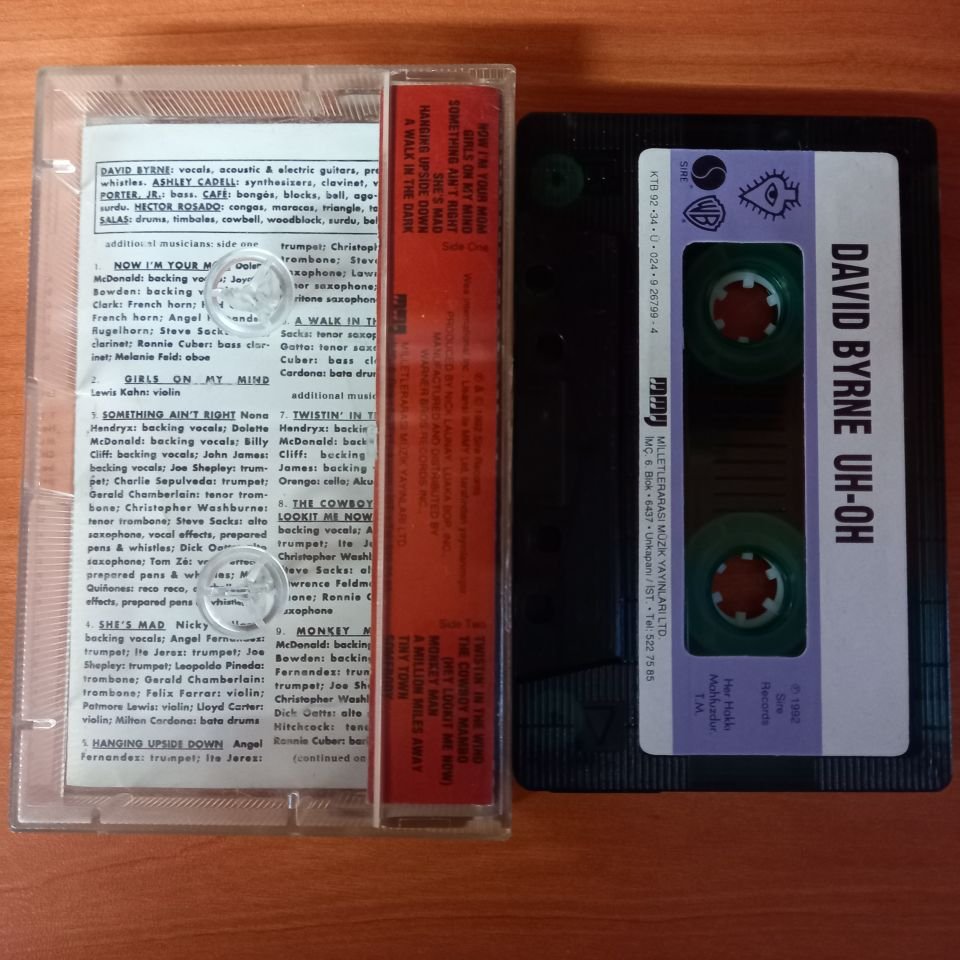 DAVID BYRNE - UH-OH (1992) - KASET 2.EL
