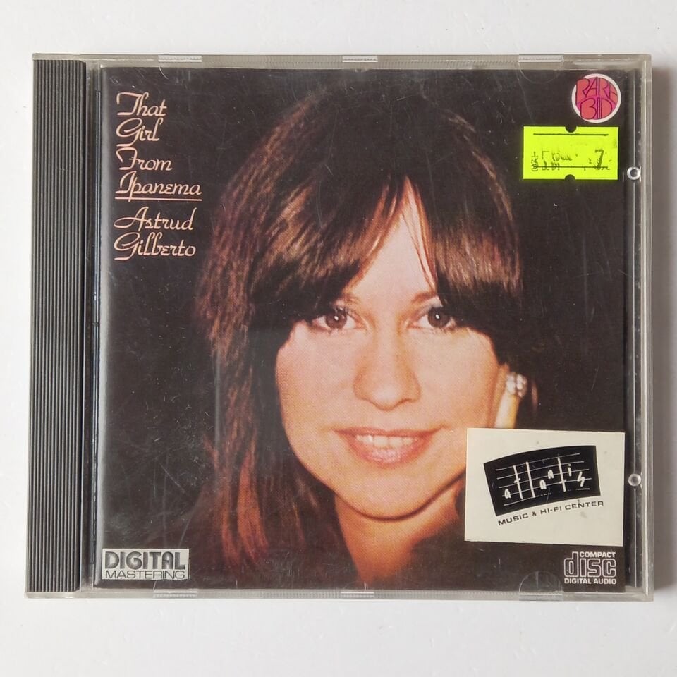 ASTRUD GILBERTO – THAT GIRL FROM IPANEMA (1977) - CD REMASTERED 1985 REISSUE 2.EL
