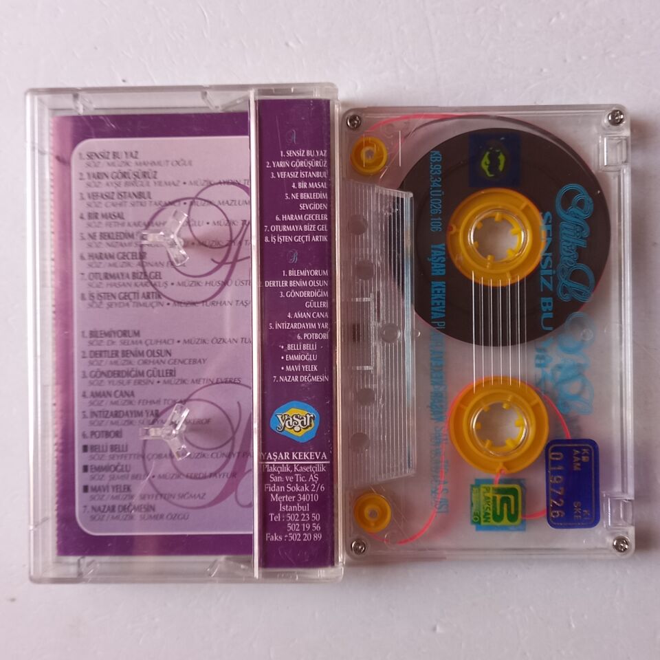 YÜKSEL UZEL - SENSİZ BU YAZ (1993) - KASET 2.EL