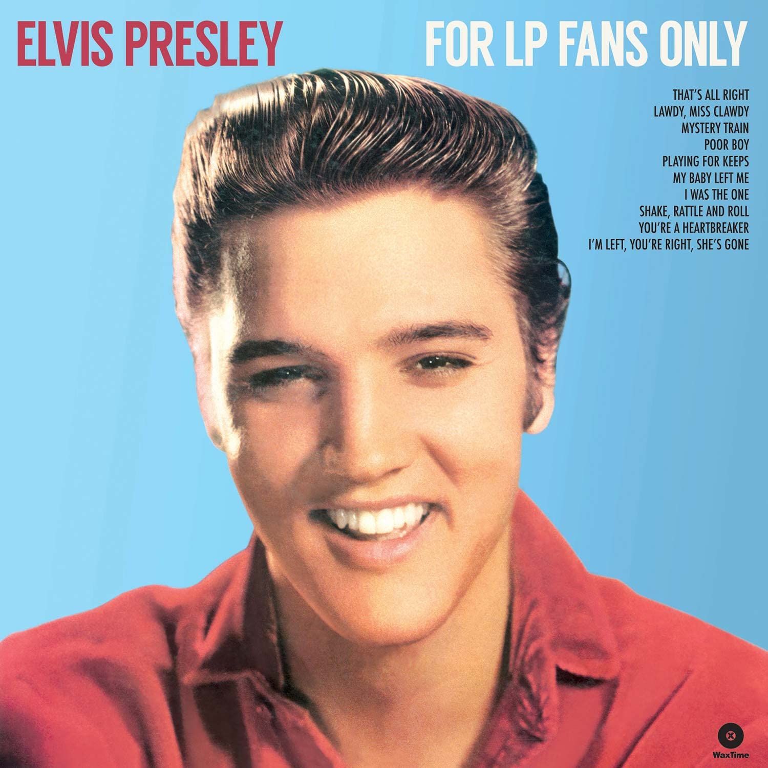 ELVIS PRESLEY ‎– FOR LP FANS ONLY (1959) - 2015 LP SIFIR PLAK
