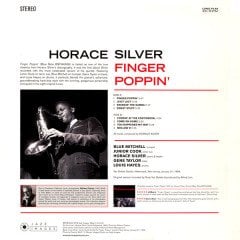 HORACE SILVER QUINTET - FINGER POPPIN' (1959) - LP 180GR GATEFOLD 2019 EDITION SIFIR PLAK