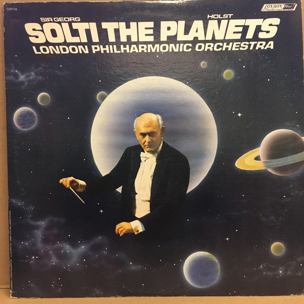 HOLST PLANETS, SIR GEORG SOLTI, LONDON PHIL. ORC. (1979) 2.EL PLAK