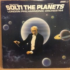 HOLST PLANETS, SIR GEORG SOLTI, LONDON PHIL. ORC. (1979) 2.EL PLAK
