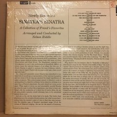 FRANK SINATRA - SINATRA'S SINATRA (1963) REISSUE 2.EL PLAK