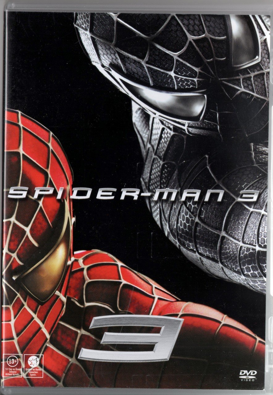 SPIDER-MAN 3 - ÖRÜMCEK-ADAM 3 - TOBEY MAGUIRE - KIRSTEN DUNST - JAMES FRANCO - SAM RAIMI - MARVEL - DVD 2.EL