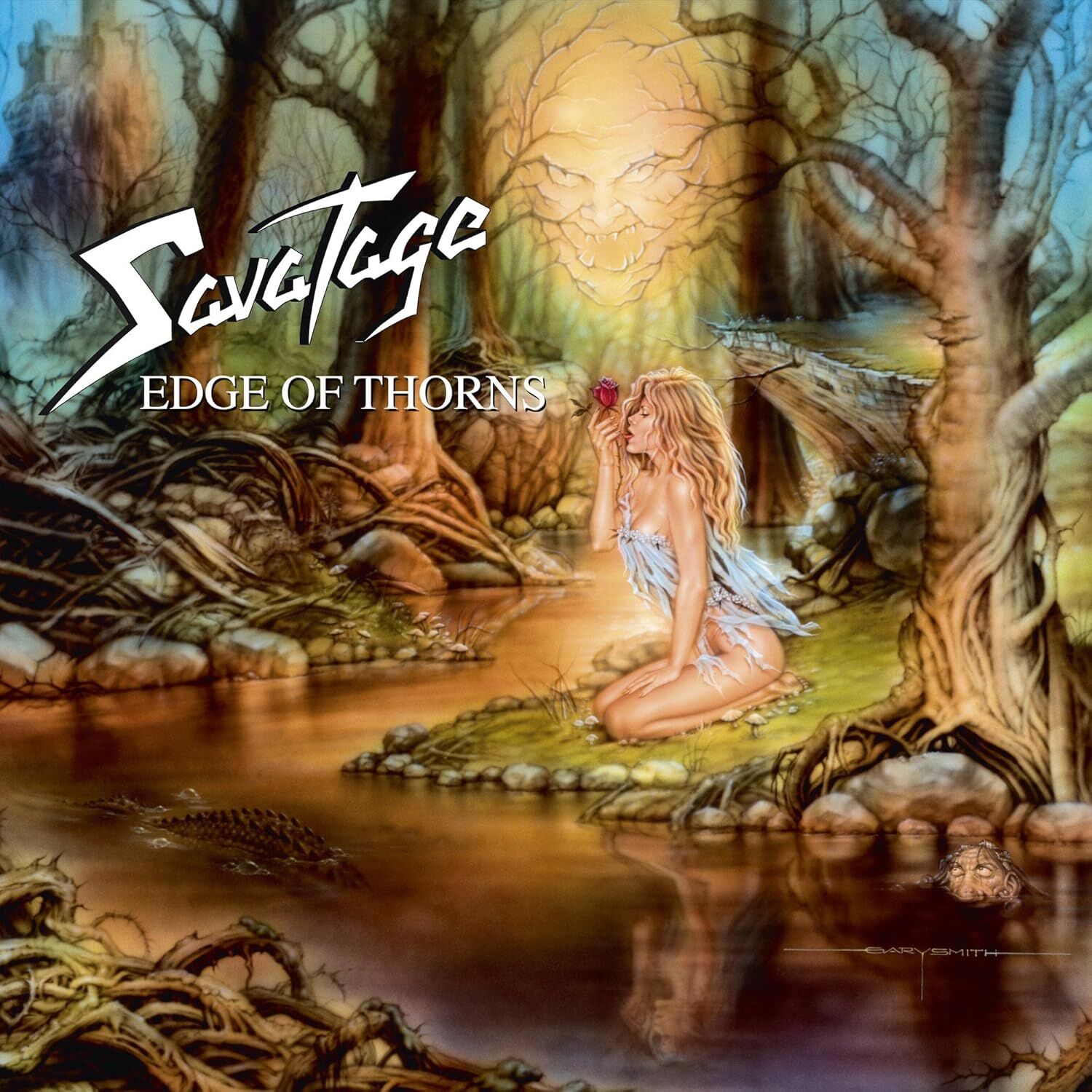 SAVATAGE - EDGE OF THORS (1993) - KAPAK KÖŞESİ ÇOK HAFİF HASARLI 2LP 2022 45RPM & YELLOW COLOURED EDTION SIFIR PLAK