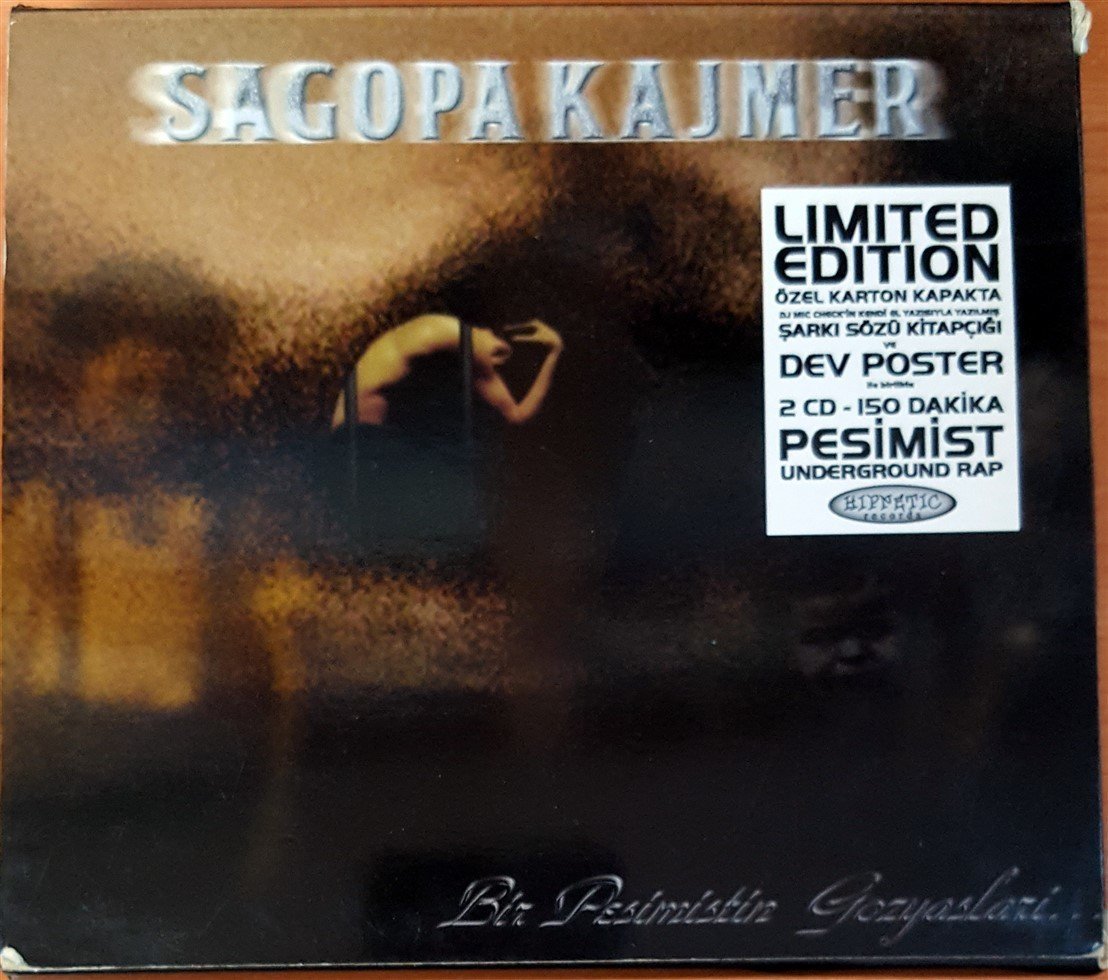 SAGOPA KAJMER - BİR PESİMİSTİN GÖZYAŞLARI (2004) - LIMITED EDITION 2CD 2.EL