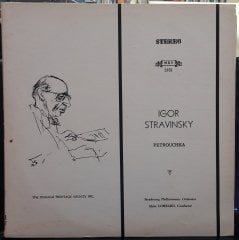 STRAVINSKY: PETROUCHKA, STRASBOURG PHILHARMONIC ORCHESTRA, ALAIN LOMBARD (1973) - PLAK 2.EL