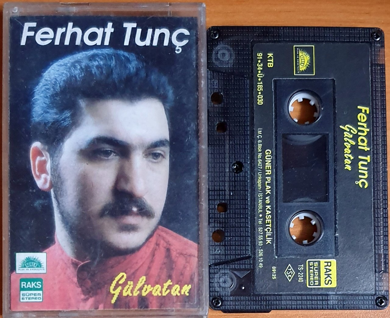 FERHAT TUNÇ - GÜLVATAN (1991) - KASET GÜNER 2.EL