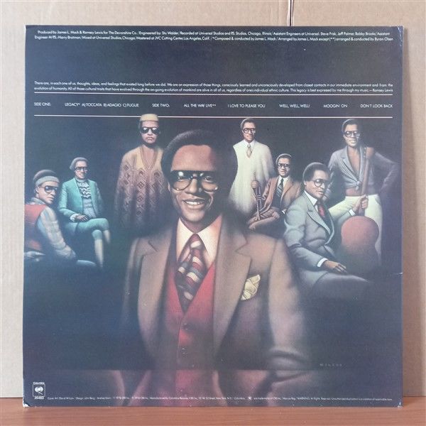 RAMSEY LEWIS – LEGACY (1978) - LP 2.EL PLAK