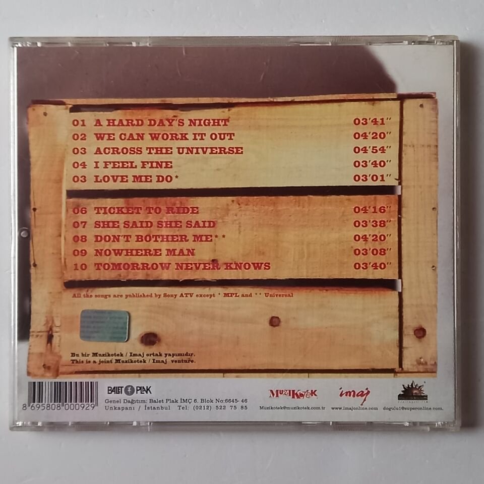 D.E.F. ORKESTRA – BEATLES ALATURKA (2001) - CD 2.EL