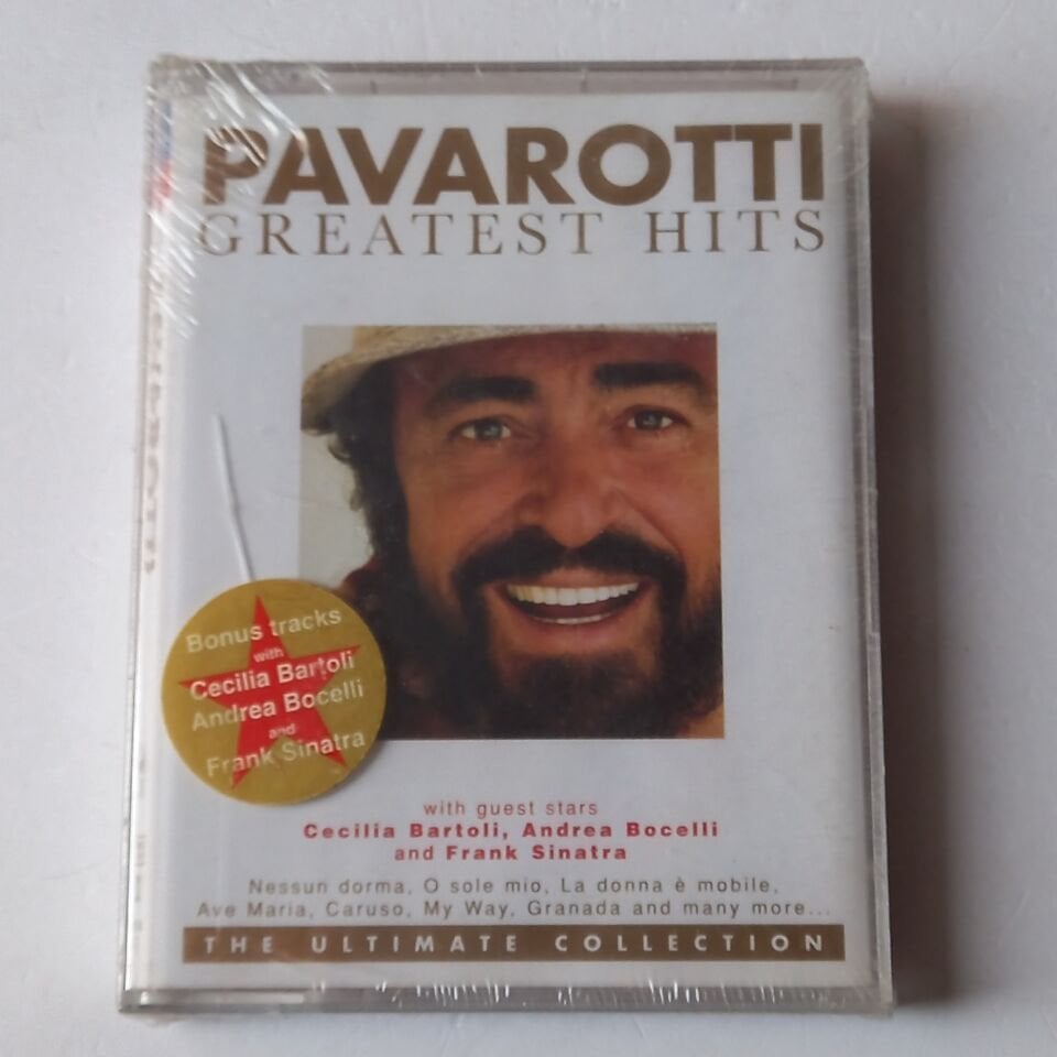 PAVAROTTI - GREATEST HITS (1997) - 2 KASET SIFIR