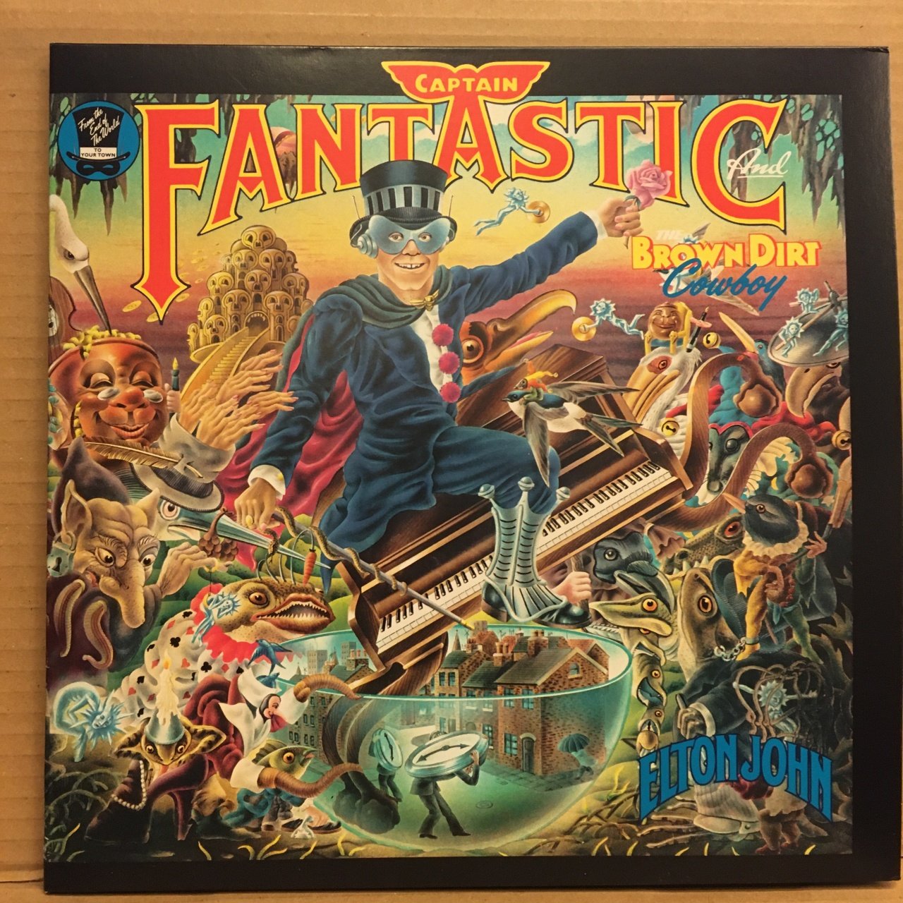 ELTON JOHN - CAPTAIN FANTASTIC (1975) 2016 REISSUE 180 GRAM 2.EL 2PLAK
