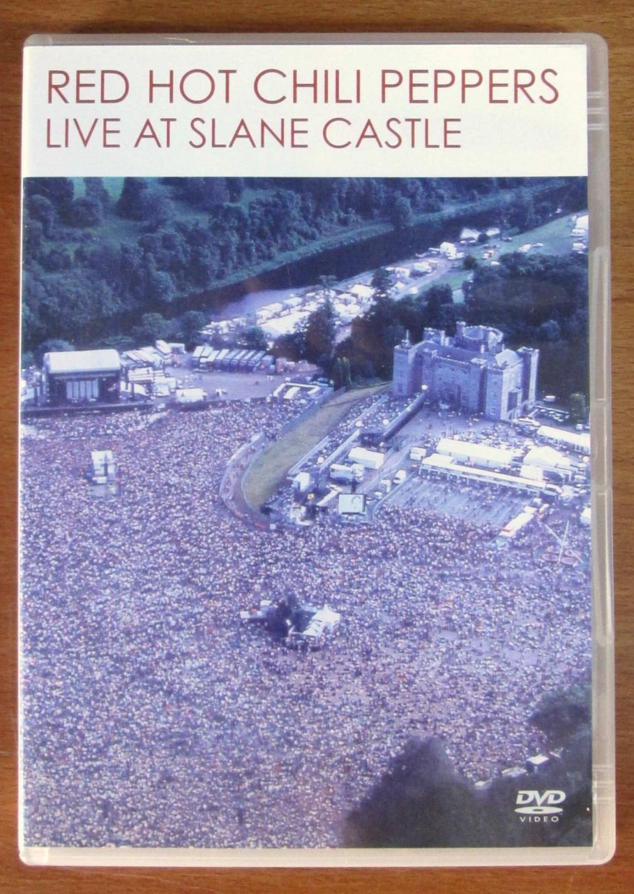 RED HOT CHILI PEPPERS LIVE SLANE CASTLE DVD 2.EL