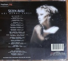SEZEN AKSU - ADI BENDE SAKLI (1998) POLYGRAM PM CD 2.EL