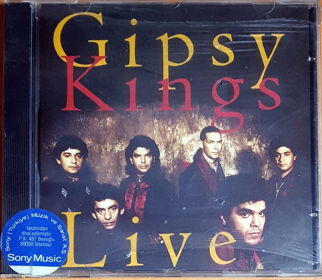 GIPSY KINGS - LIVE (1992) COLUMBIA CD SIFIR