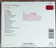 GIPSY KINGS - LIVE (1992) COLUMBIA CD SIFIR