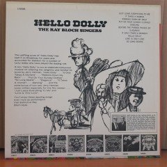 HELLO DOLLY - THE RAY BLOCH SINGERS - LP 2.EL PLAK