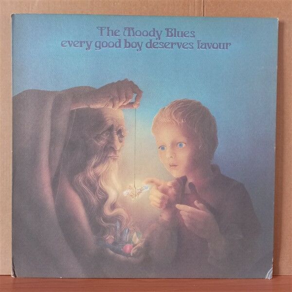 THE MOODY BLUES - EVERY GOOD BOY DESERVES FAVOUR (1971) - LP 2.EL PLAK