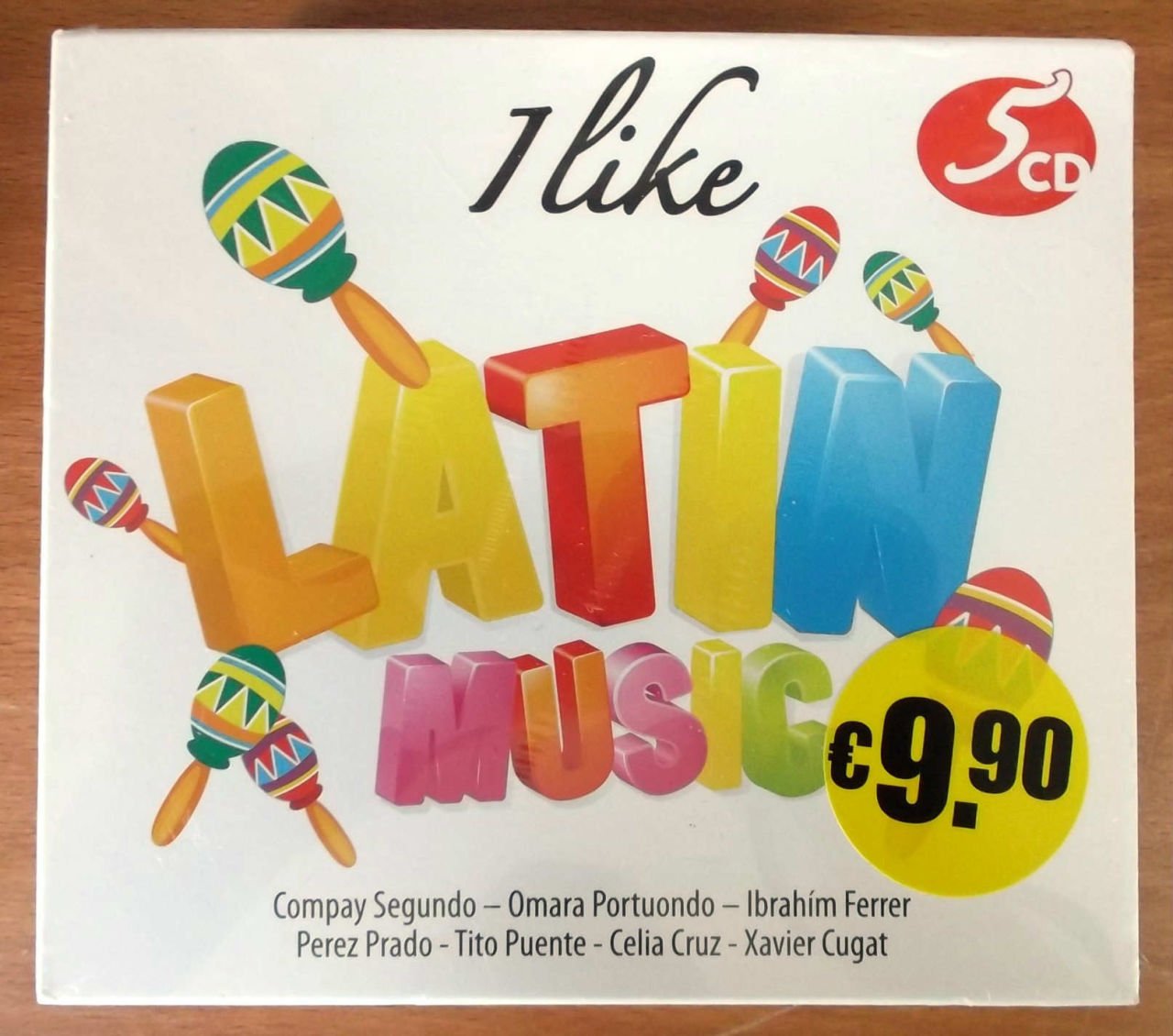 I LIKE LATIN MUSIC - 5CD KUTU SIFIR