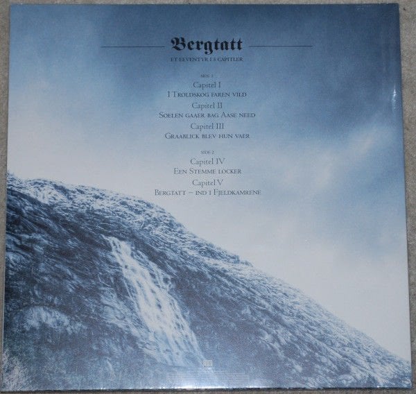 ULVER - BERGTATT (1995) BLACK METAL / NORDIC FOLK - LP 180GR 2024 RED COLOURED EDITION SIFIR PLAK