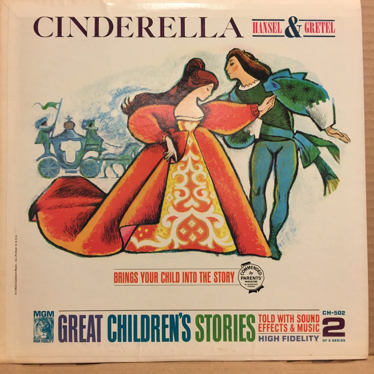 GREAT CHILDREN STORIES CINDERELLA, HANSEL & GRETEL 2.EL PLAK