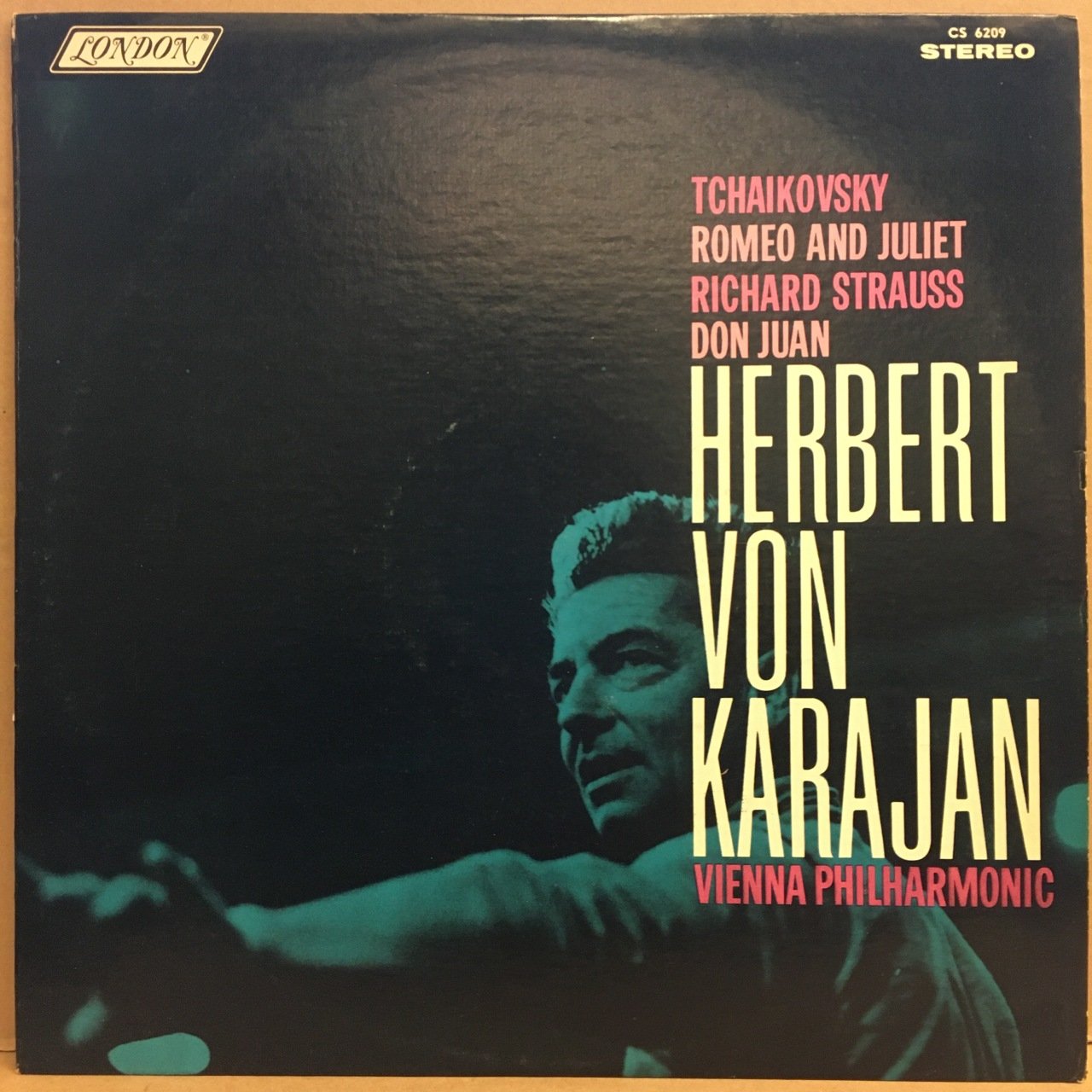 TCHAIKOVSKY ROMEO AND JULIET HERBERT VON KARAJAN, VIENNA PHIL. 2.EL PLAK