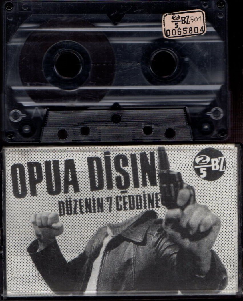 2/5 BZ - OPUA DİŞIN / DÜZENİN 7 CEDDİNE (1994) DEMO KASET TURKISH ELECTRONIC