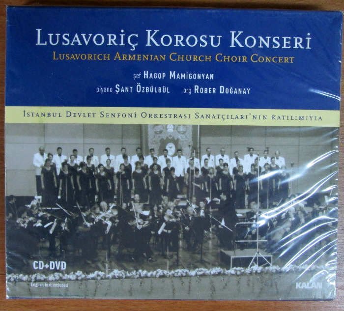 LUSAROVİÇ KOROSU KONSERİ CD + DVD 2.EL
