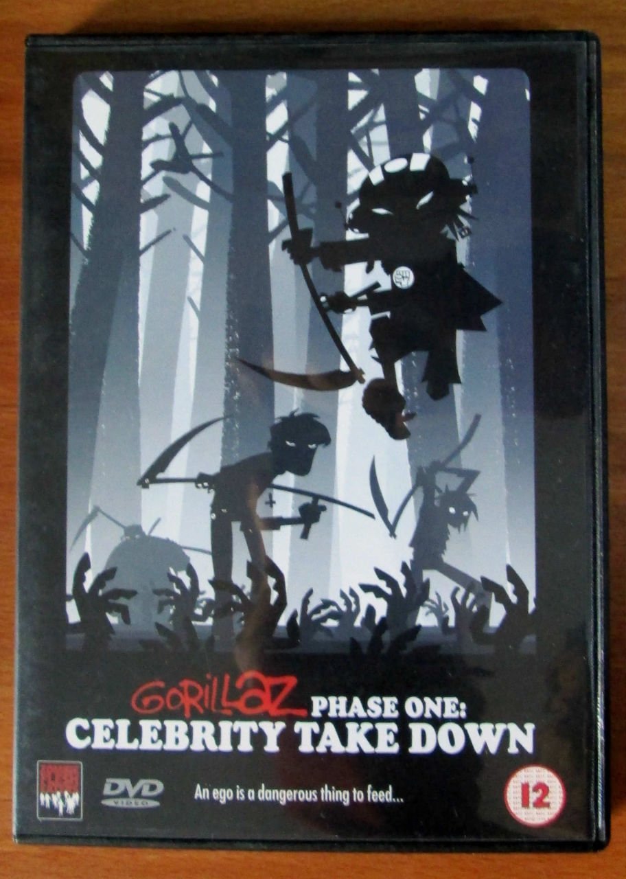 GORILLAZ - CELEBRITY TAKE DOWN - 2DVD 2.EL
