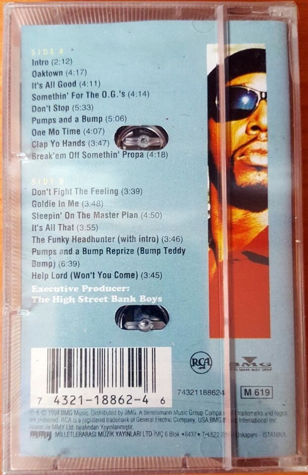 MC HAMMER - THE FUNKY HEADHUNTER (1994) - KASET SIFIR