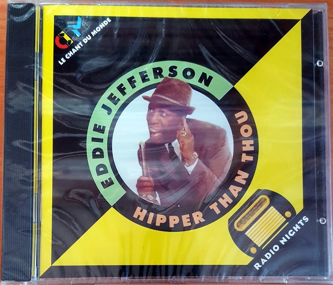 EDDIE JEFFERSON - HIPPER THAN THOU (1989) ZU-ZAZZ RECORDS CD SIFIR