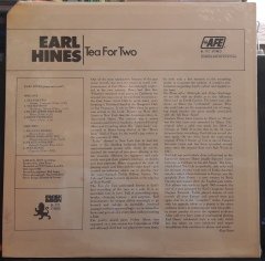 EARL HINES - TEA FOR TWO (1965) - PLAK SIFIR