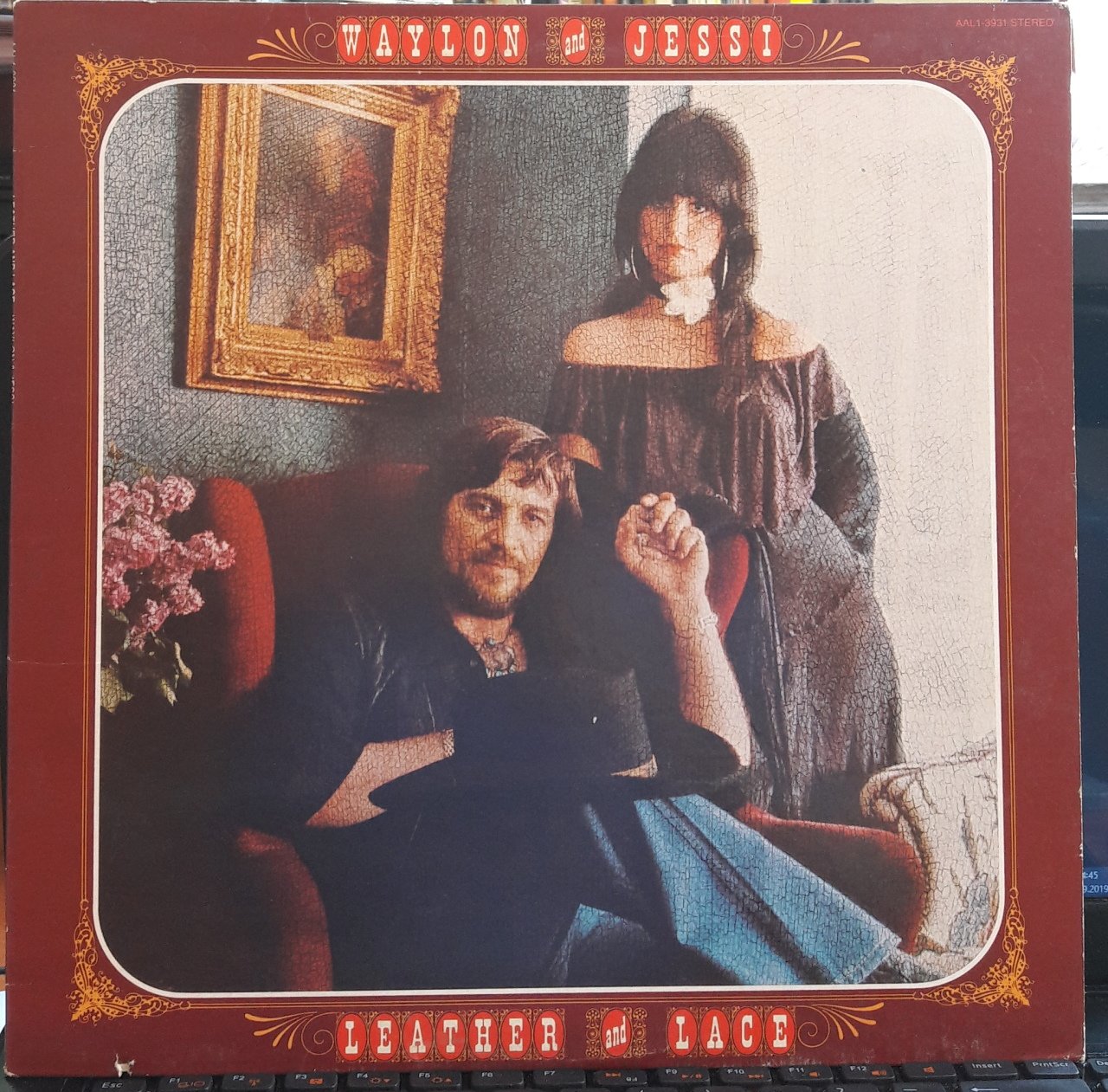 WAYLON AND JESSI - LEATHER AND LACE (1981) - PLAK 2.EL