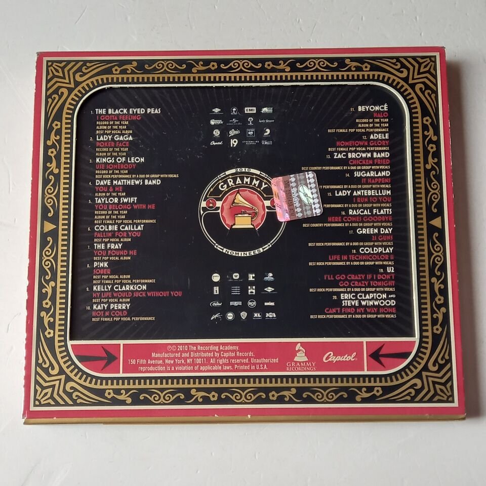 2010 GRAMMY NOMINEES (2010) - CD 2.EL
