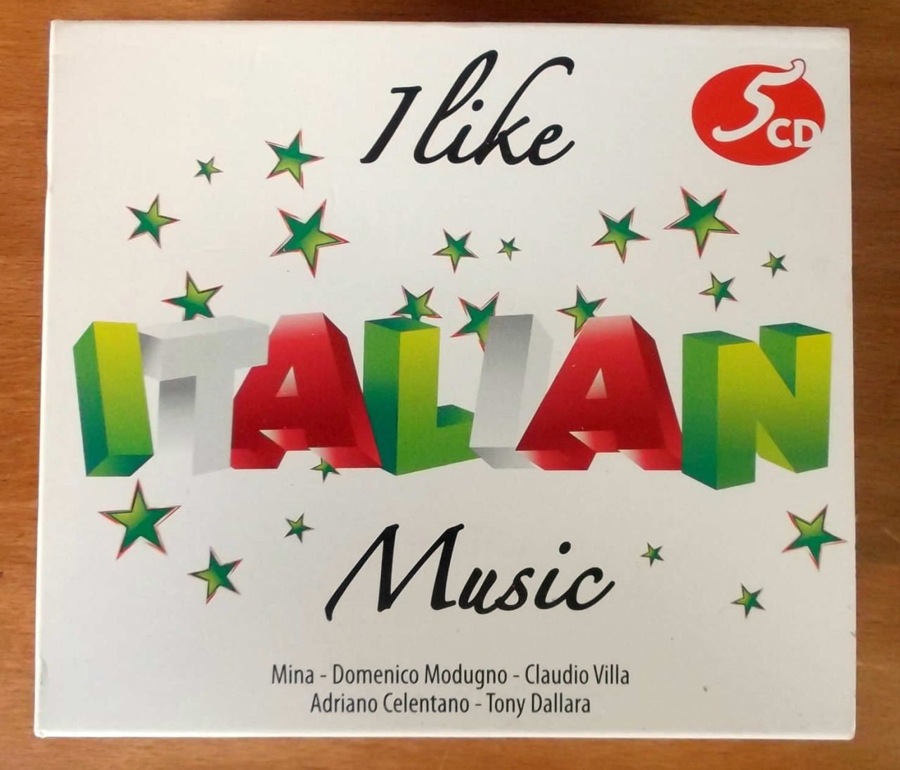 I LIKE ITALIAN MUSIC - 5CD KUTU 2.EL