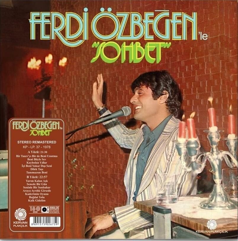 FERDİ ÖZBEĞEN - SOHBET (1978) - LP 180GR 2023 BASIM SIFIR PLAK