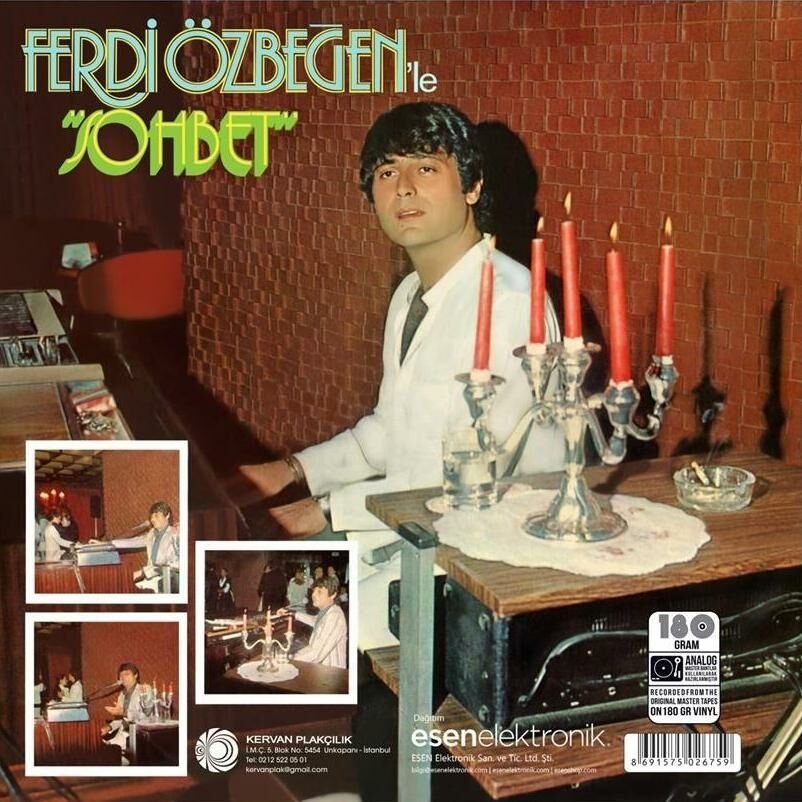 FERDİ ÖZBEĞEN - SOHBET (1978) - LP 180GR 2023 BASIM SIFIR PLAK