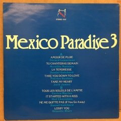 MEXICO PARADISE 3 2.EL PLAK ENRICO MACIAS MIREILLE MATHIEU ATLANTIC STARR EROTİK