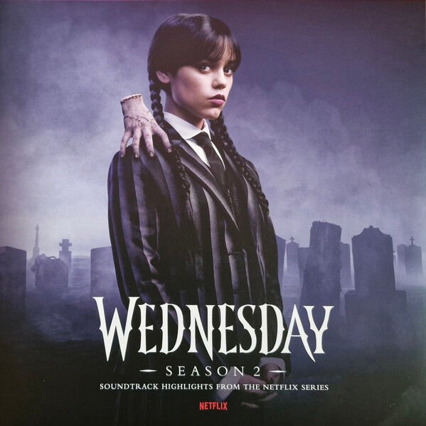 WEDNESDAY - SEASON 2 / SOUNDTRACK (2025) - LP PURPLE MARBLED COLOURED EDITION SIFIR PLAK